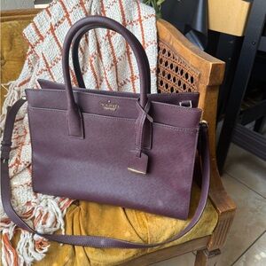 Kate Spade Cameron Street Candace Satchel limited Mahogany Color